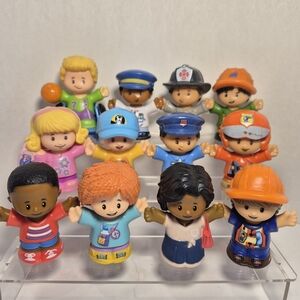 Fisher Price Little People Modern Figures Lot Of 12